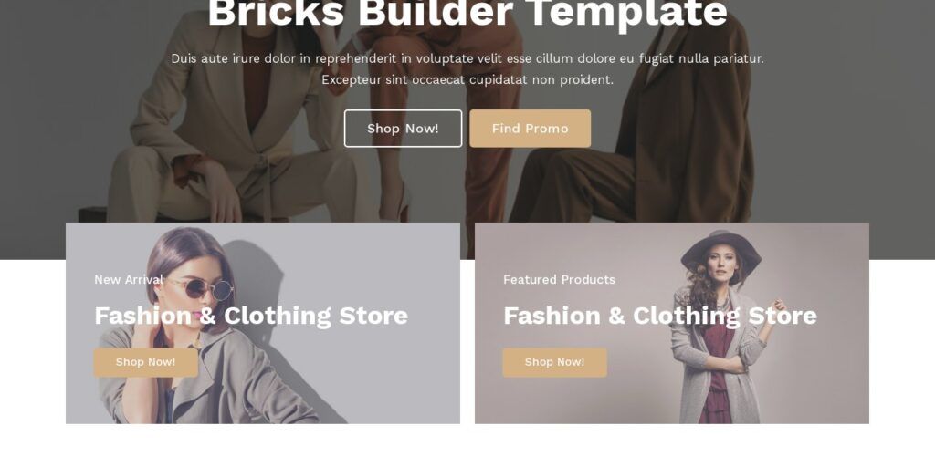website design fashion ecommerce